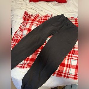 Black Rosa Sweatpants OS Brandy Melville
